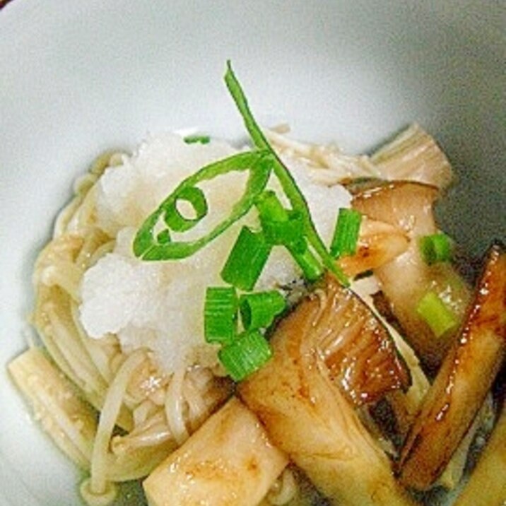 キノコのおろしポン酢 レシピ 作り方 By セシるん 楽天レシピ